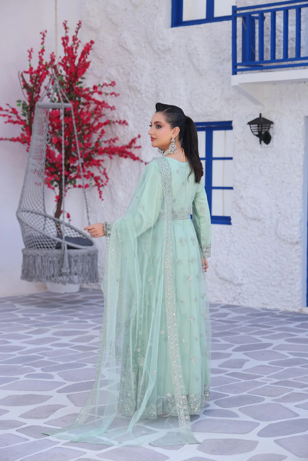 KIKI By Dr Haris Unstitched 3 Piece Fancy Suit-KIK-003 - Image 2
