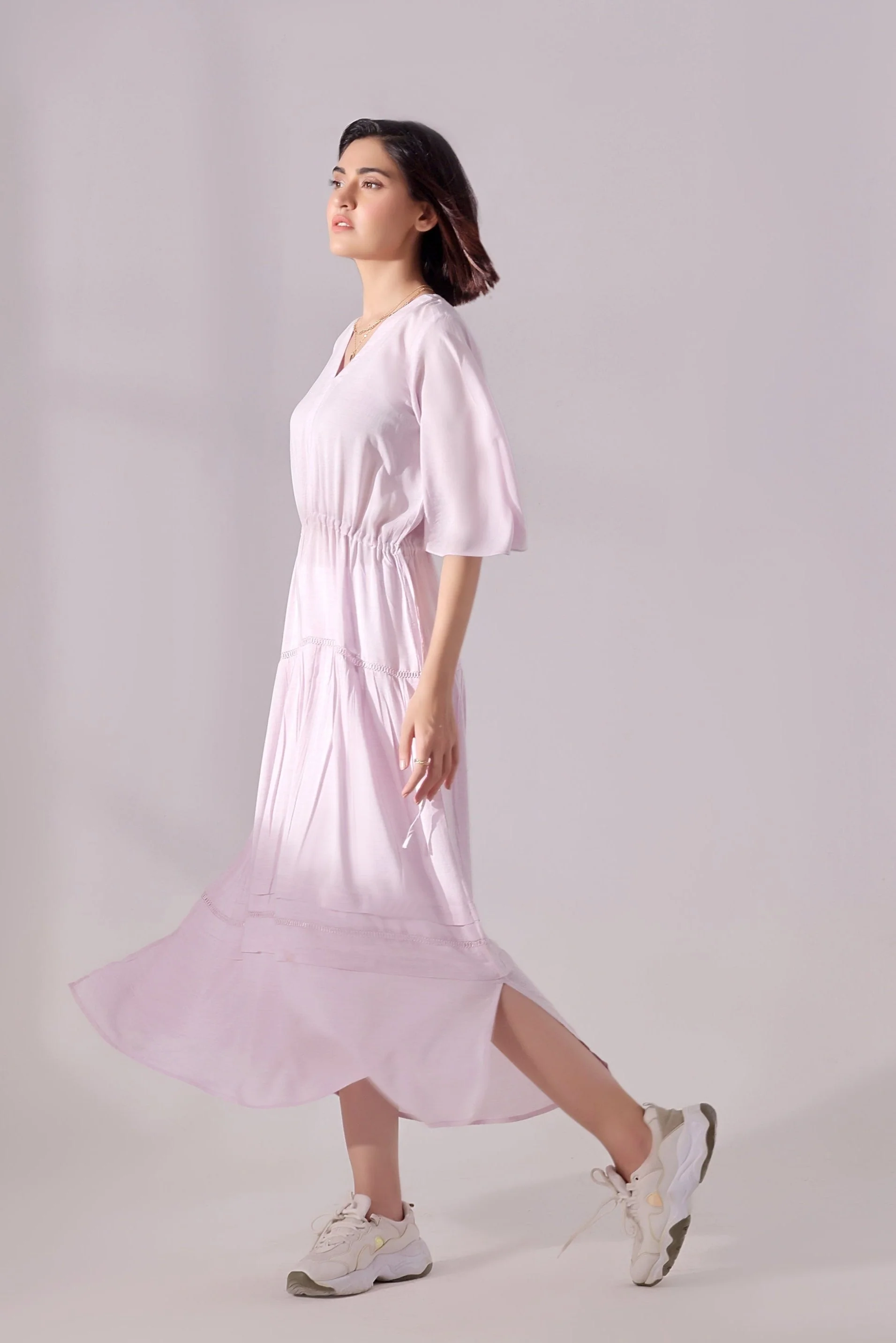 Ora Fashion Stitched Dress Suit-Ora Fashion Gigi Dress - Image 2