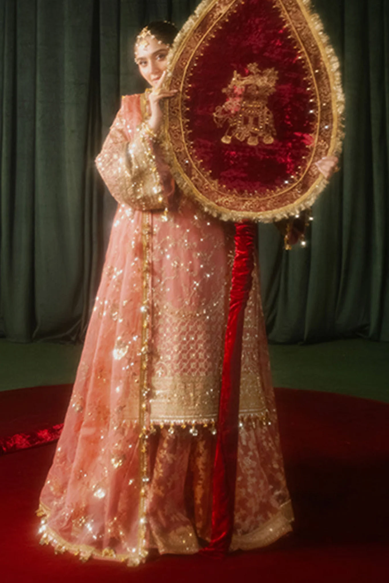 Dur E Nayab By MNR Unstitched 3 Piece Luxury Festive Vol-05 Suit-ZWU-37-Guriya Rani - Image 4