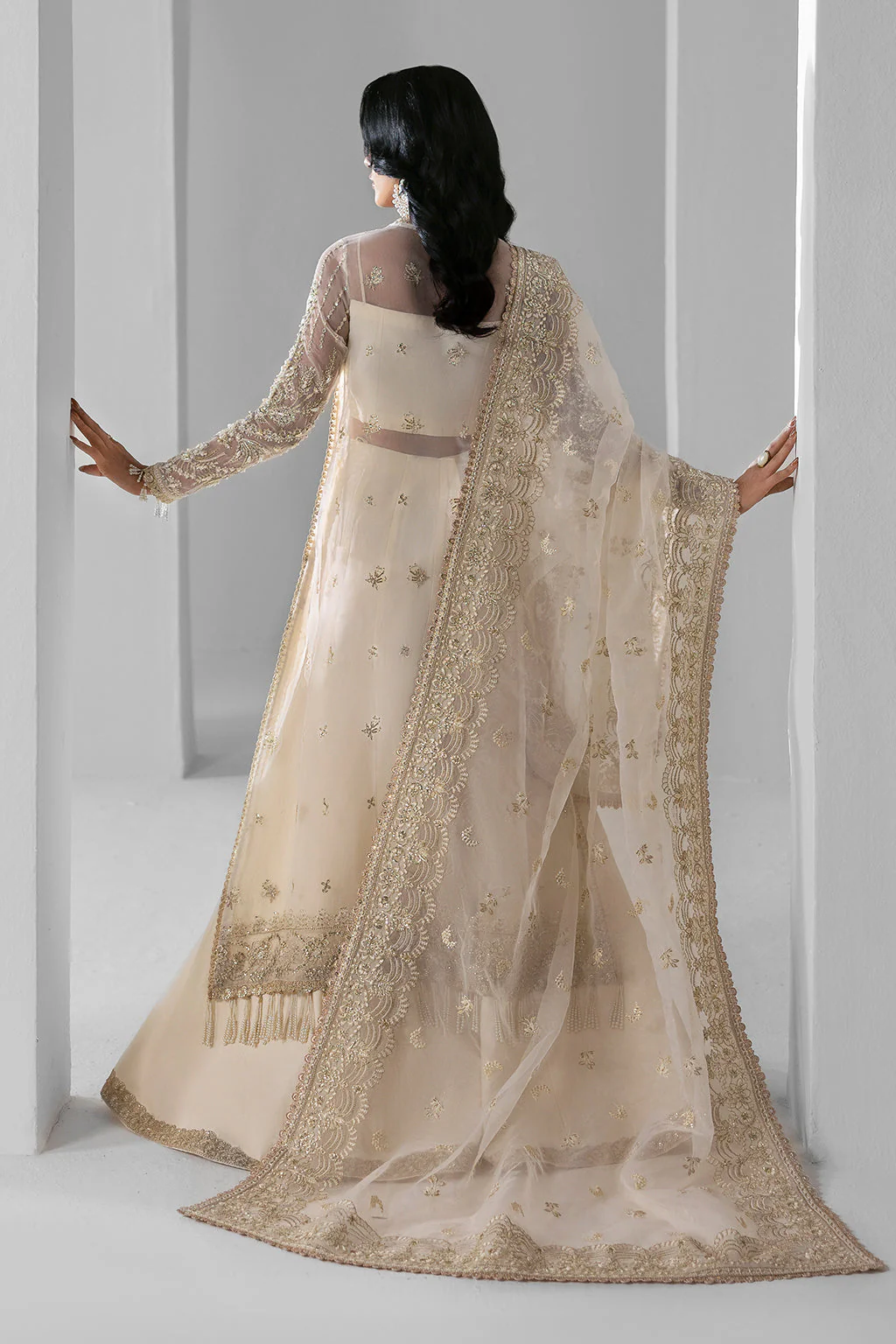 Zarposh Unstitched 3 Piece Formals Collection-Eclipse - Image 2
