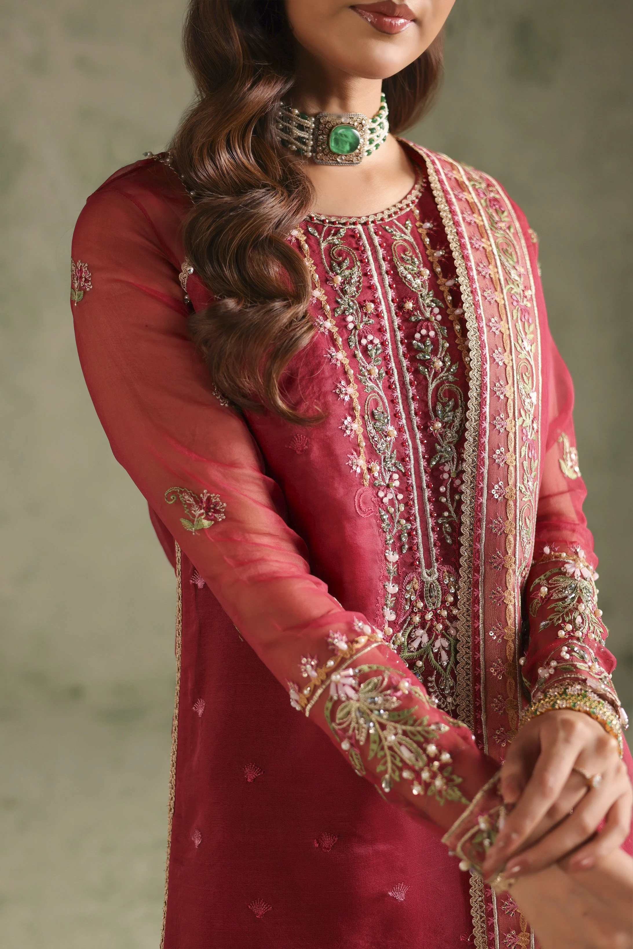 Esmeree By Imran Ramzan Unstitched 3 Piece Luxury Formals Suit - Image 4