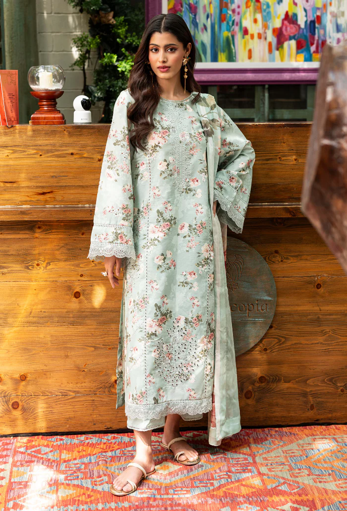 Eden Garden By Humdum Stitched 3 Piece Lawn Chapter 2 Suit-D-02