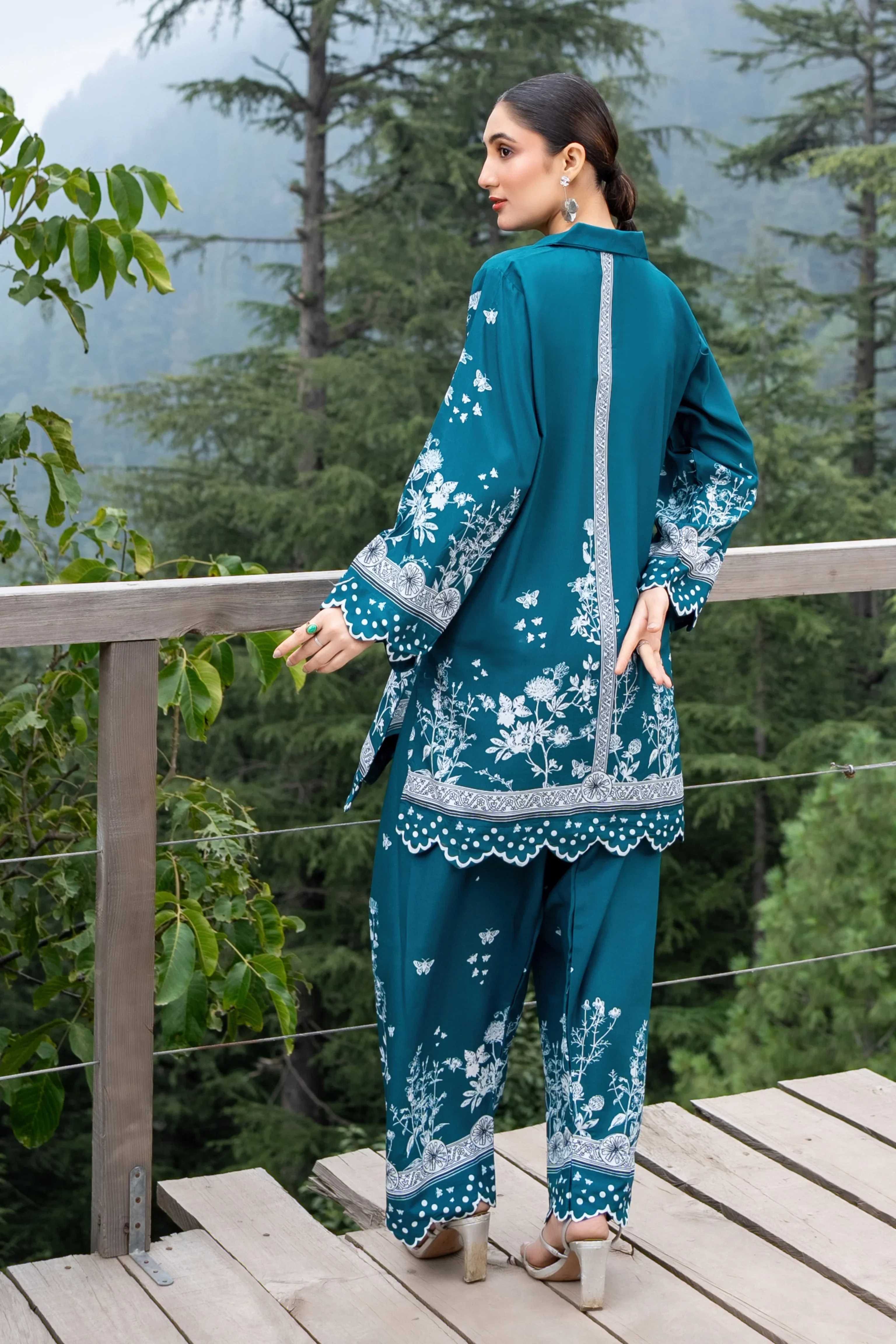 Dhaga Stitched Co Ords Summer Suit-Edith - Image 8