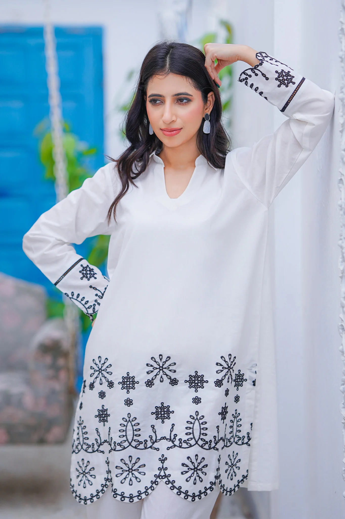 Daily Desire By Abeera Stitched 2 Piece Cotton Suit-Effortless Charm - Image 2