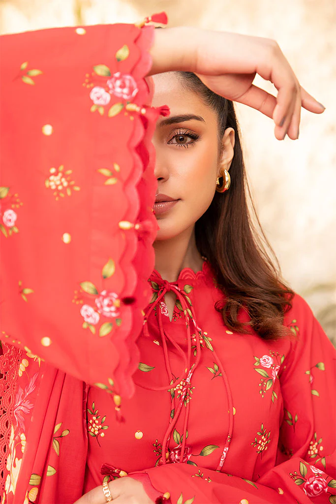 Elaheh By Mbasics Maria B Unstitched 3 Piece Printed Lawn Vol-01 Collection-MB-01 - Image 7