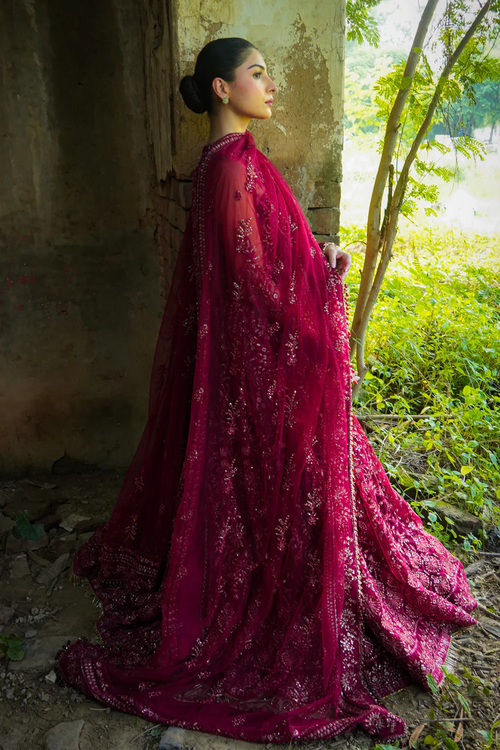 Silsila By Meeral Unstitched 3 Piece Formals Suit-Elaila - Image 7