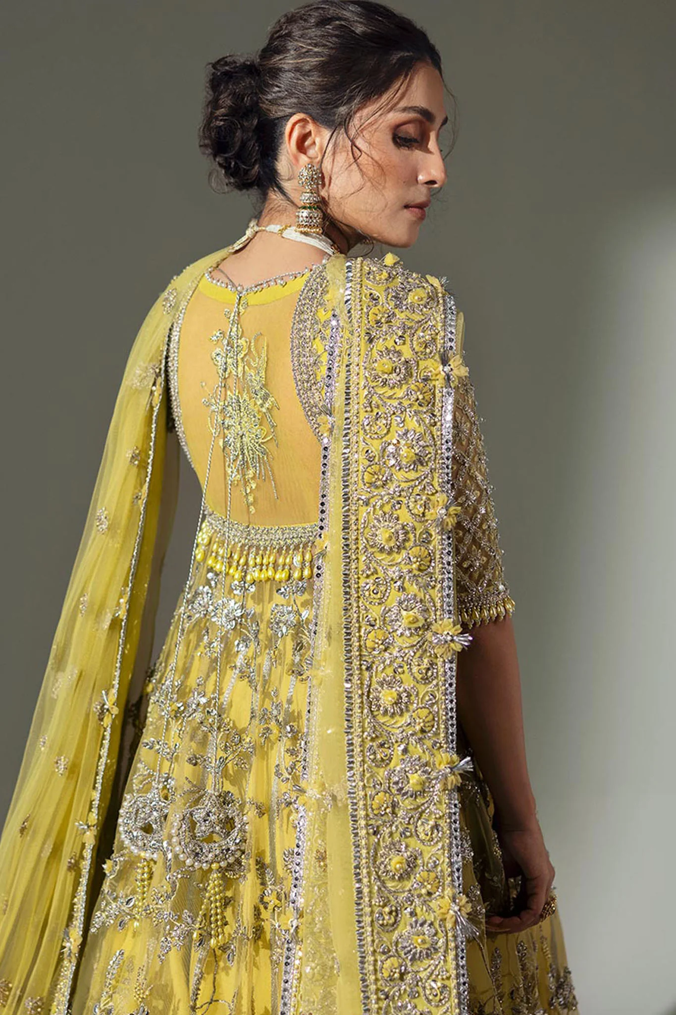 Elan Unstitched 3 Piece Wedding Festive Suit-EC24-03 - Image 3