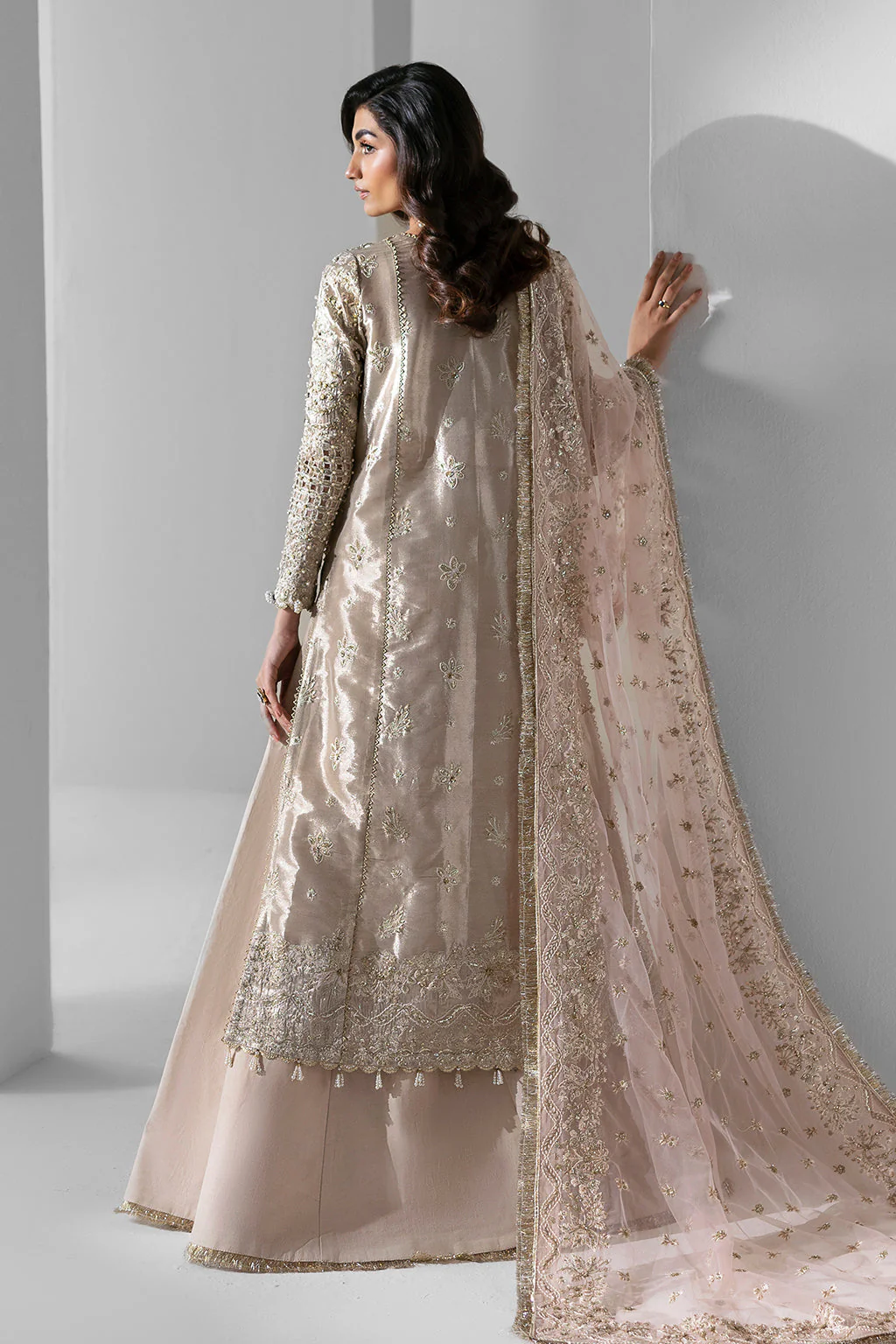 Zarposh Unstitched 3 Piece Formals Collection-Ember - Image 2