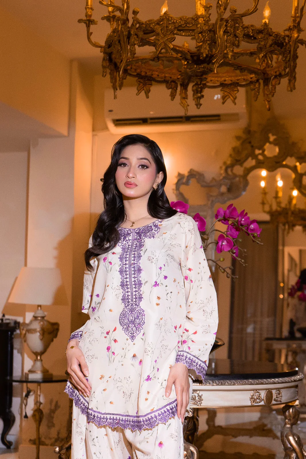 Urban Cut Stitched Co Ords Emb Suit-C0271 - Image 3