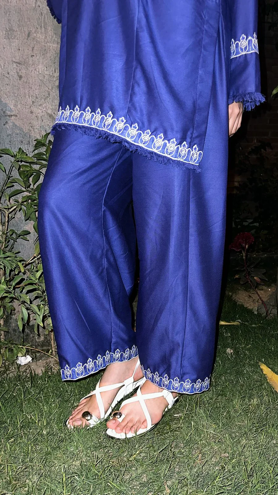 Urban Cut Stitched Co Ords Emb Suit-C0278 - Image 5