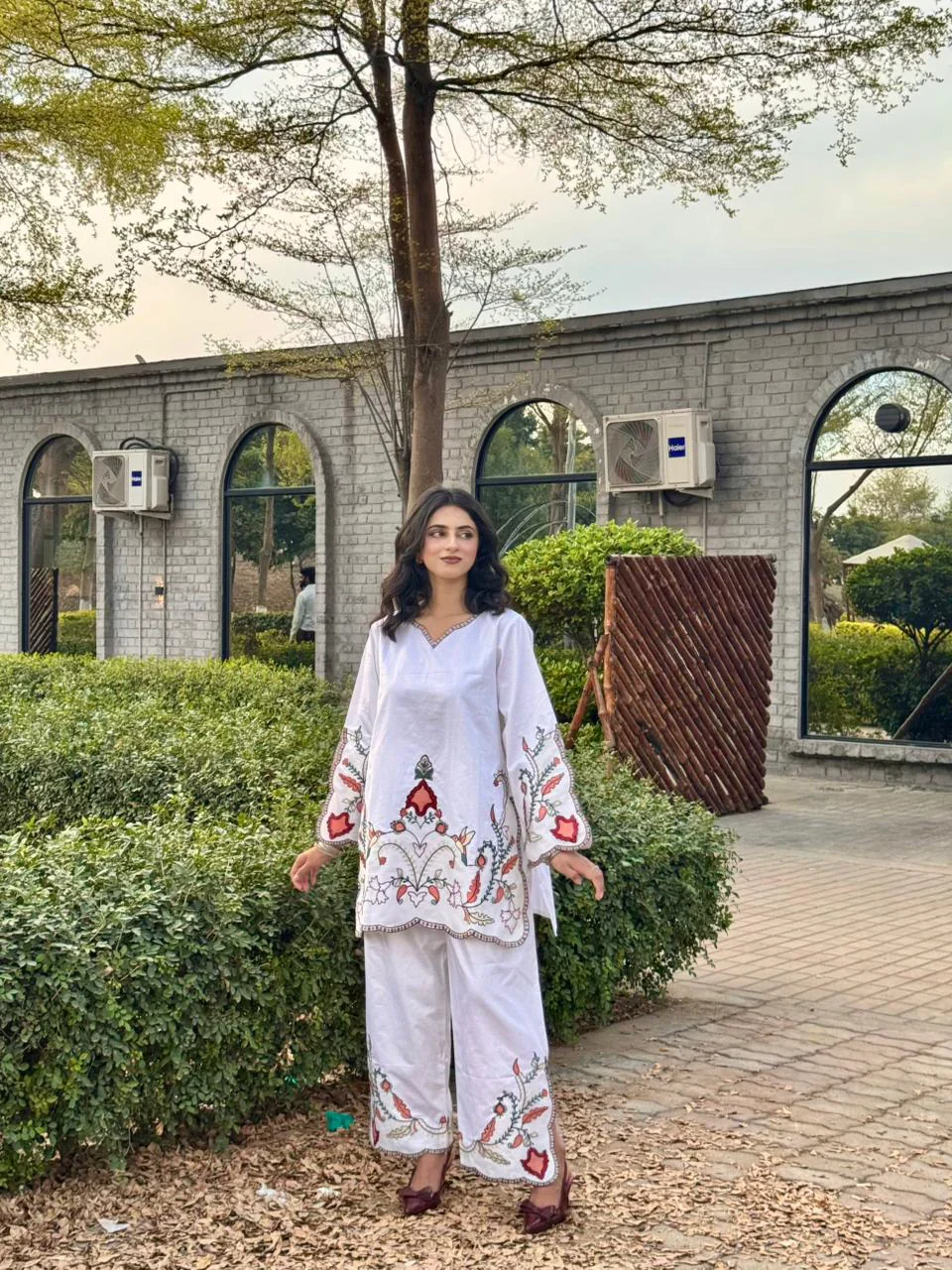 Urban Cut Stitched Co Ords Emb Suit-C0276 - Image 4
