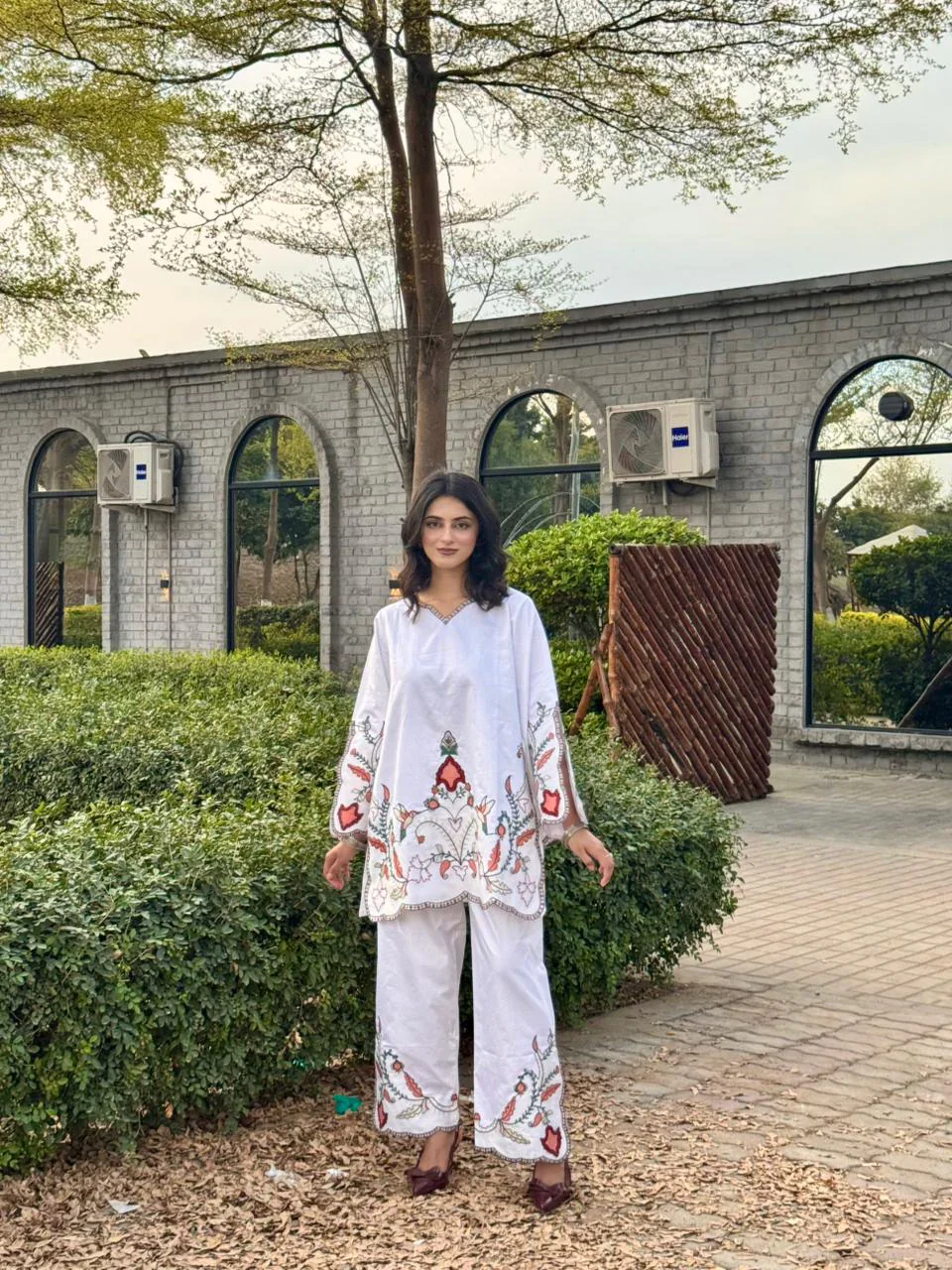 Urban Cut Stitched Co Ords Emb Suit-C0276 - Image 7