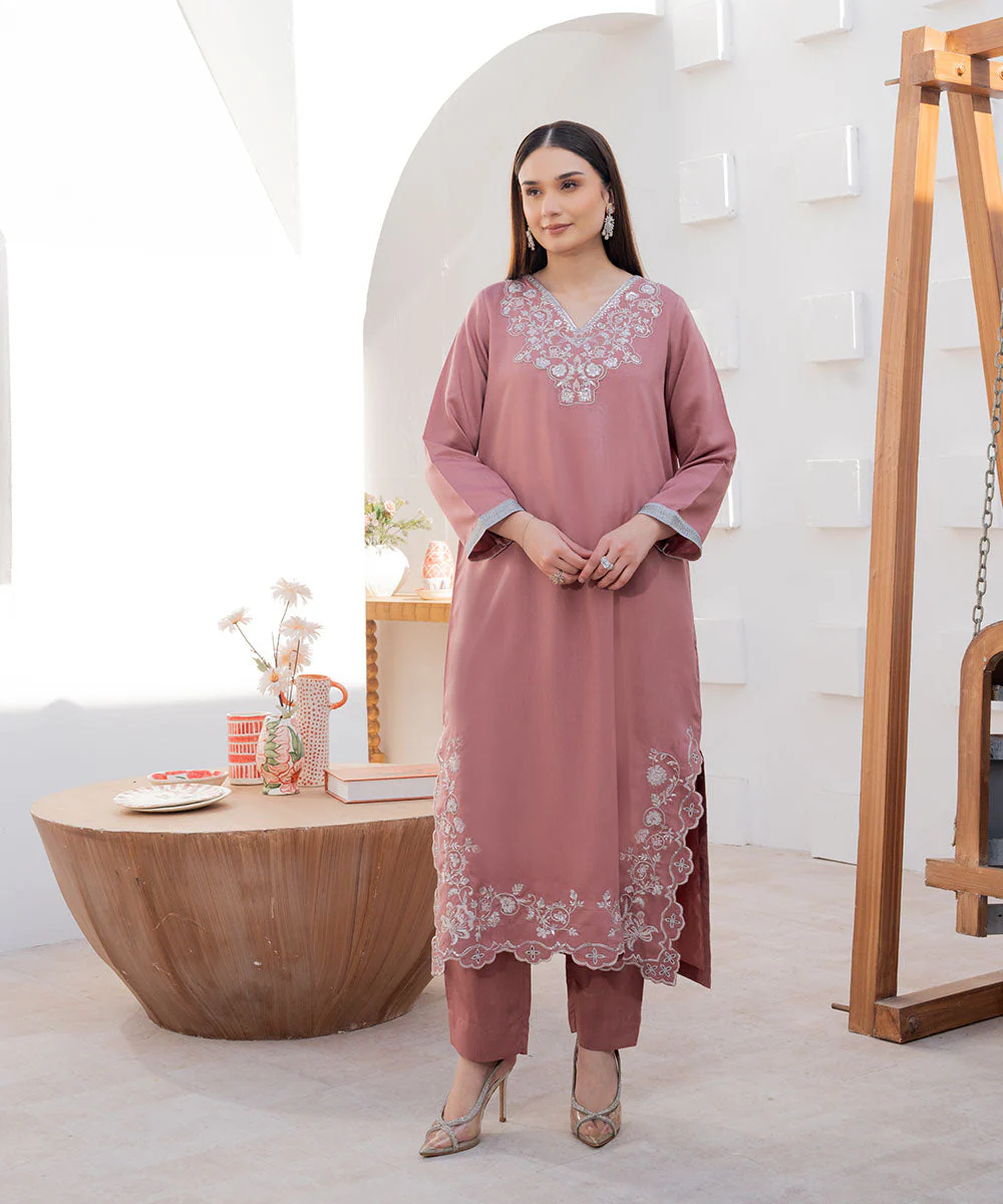 Zarish By Kross Kulture Summer Suit-0001890-SML-PNK