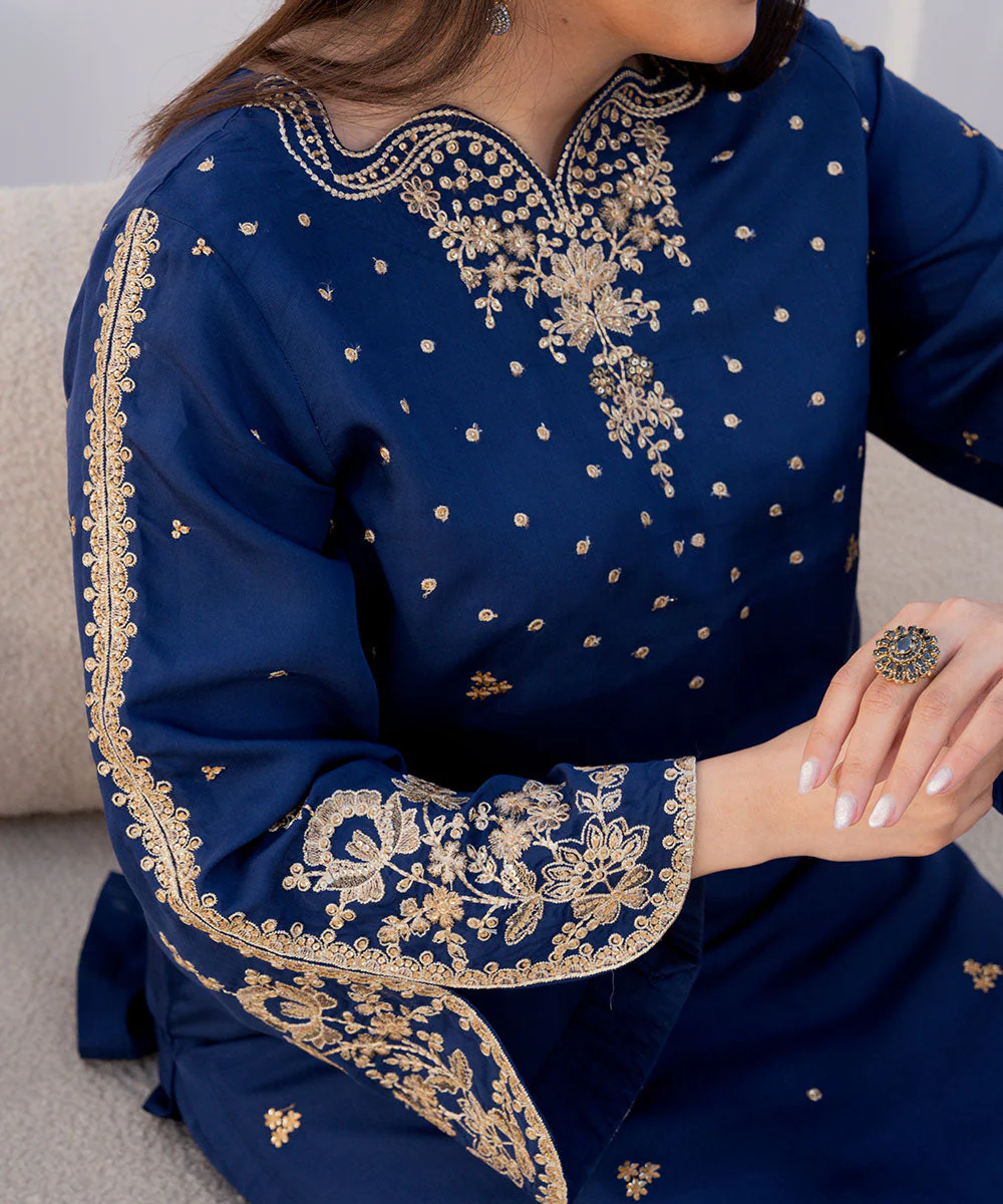 Zarish By Kross Kulture Summer Suit-0001894-SML-BLU - Image 6