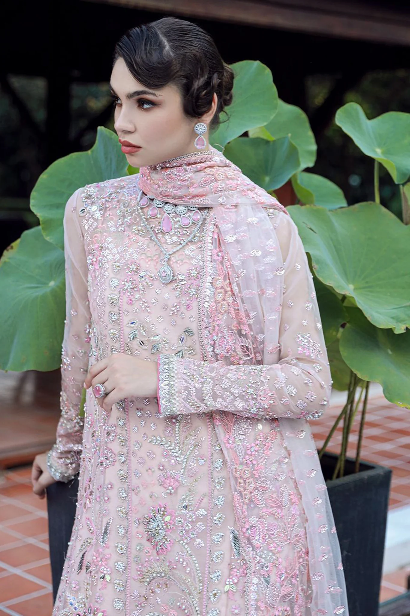Ezra Unstitched 3 Piece Luxury Formals Wedding Suit-06-Bloom - Image 2