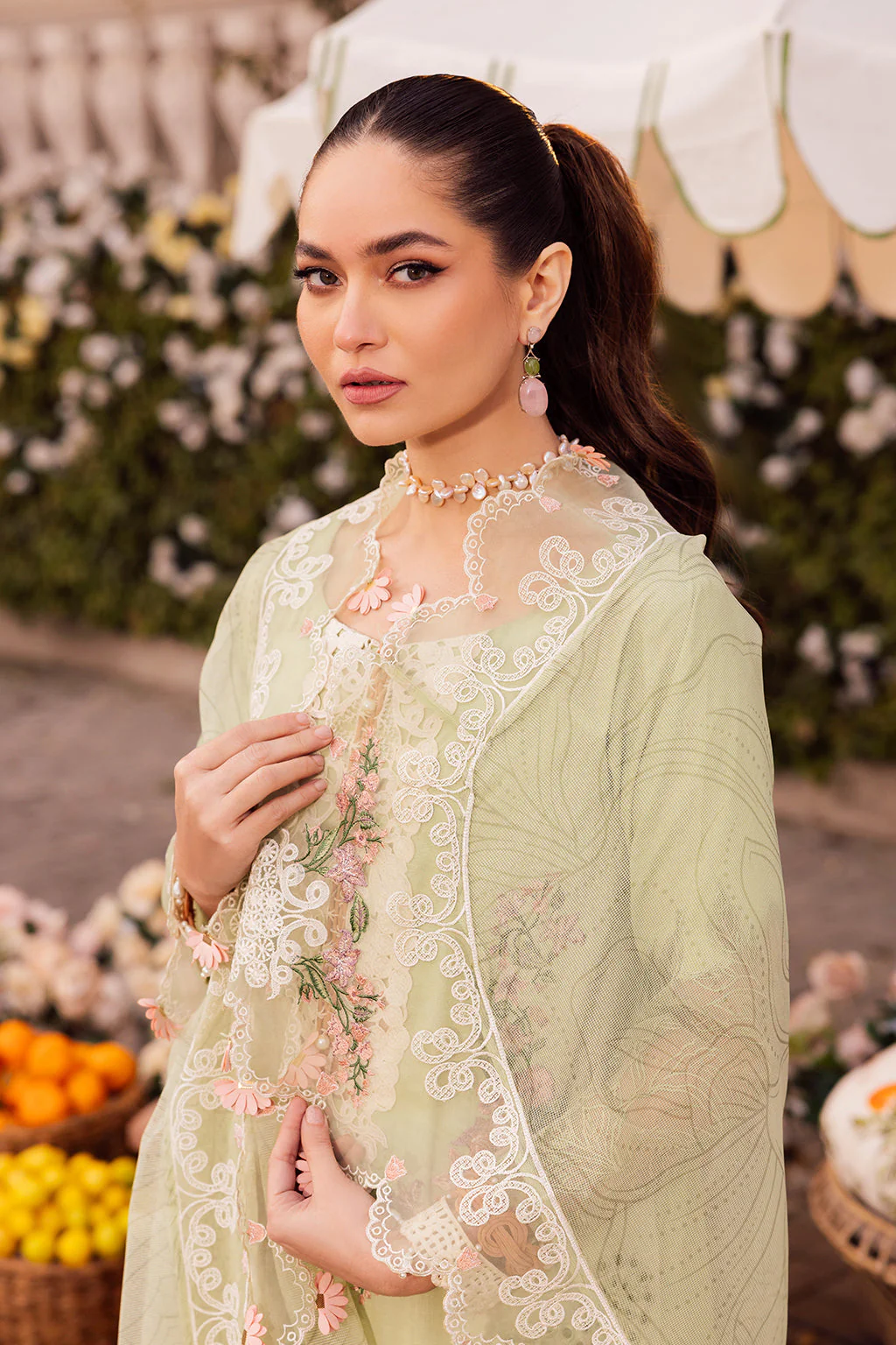 Roman Holiday By Sardinia Unstitched 3 Piece Lawn Collection-Fauna - Image 5