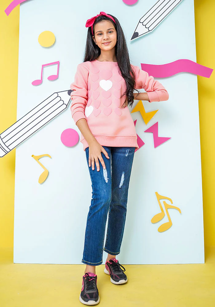 Ochre Clothing Fleece Printed Sweatshirt - Image 4