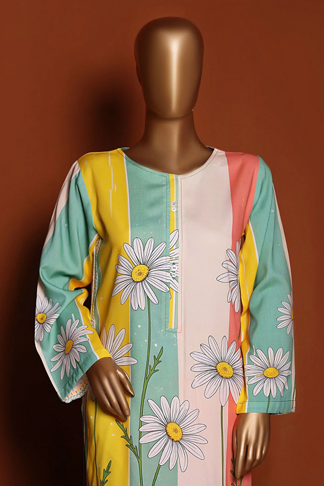 Florence By HZ Stitched 2 Piece Printed Linen Vol-01 Suit-LNP-2P-2506 - Image 2