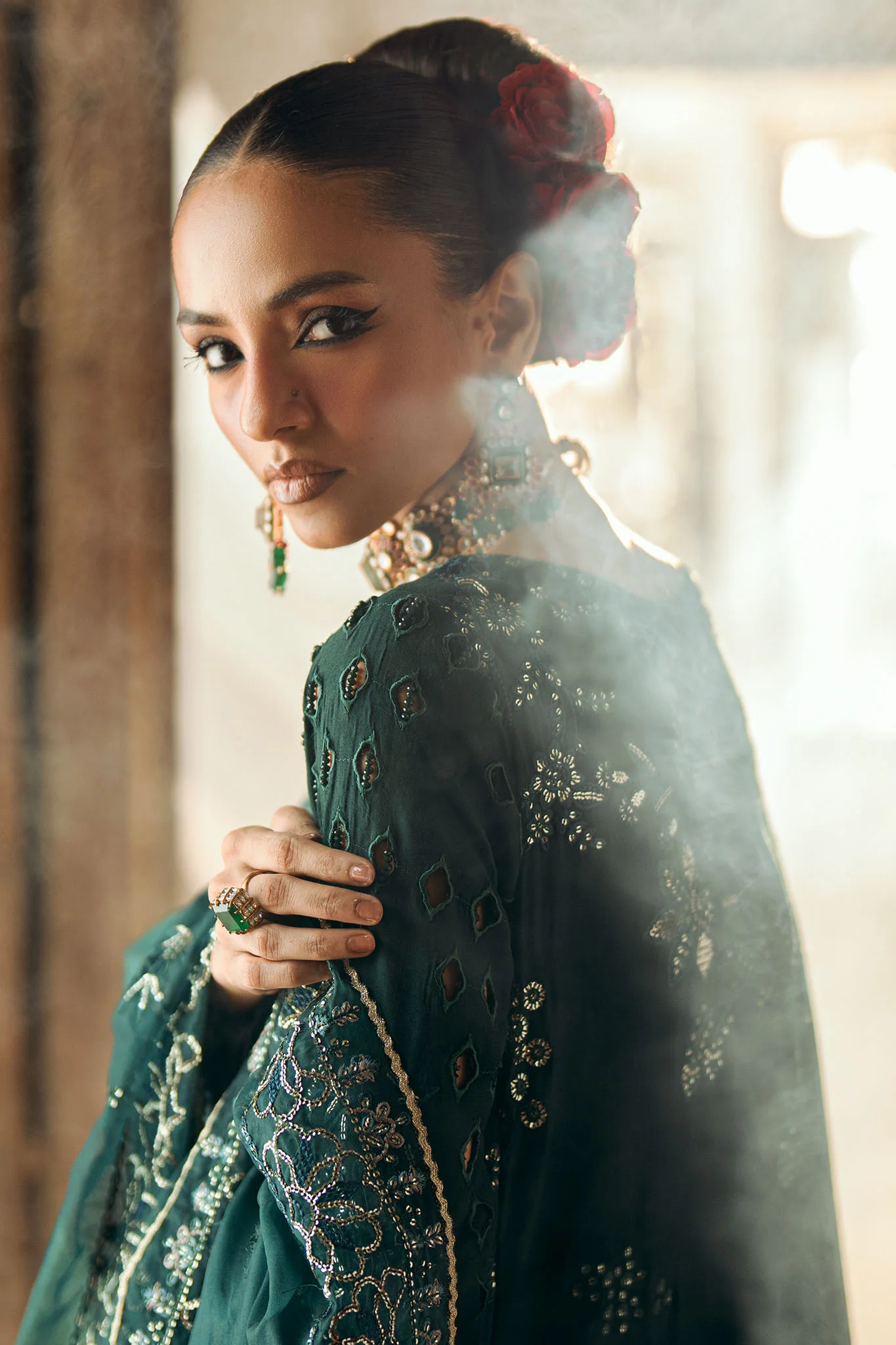 Mehermaah by Florent Unstitched 3 Piece Wedding Formals Suit-Bano - Image 2