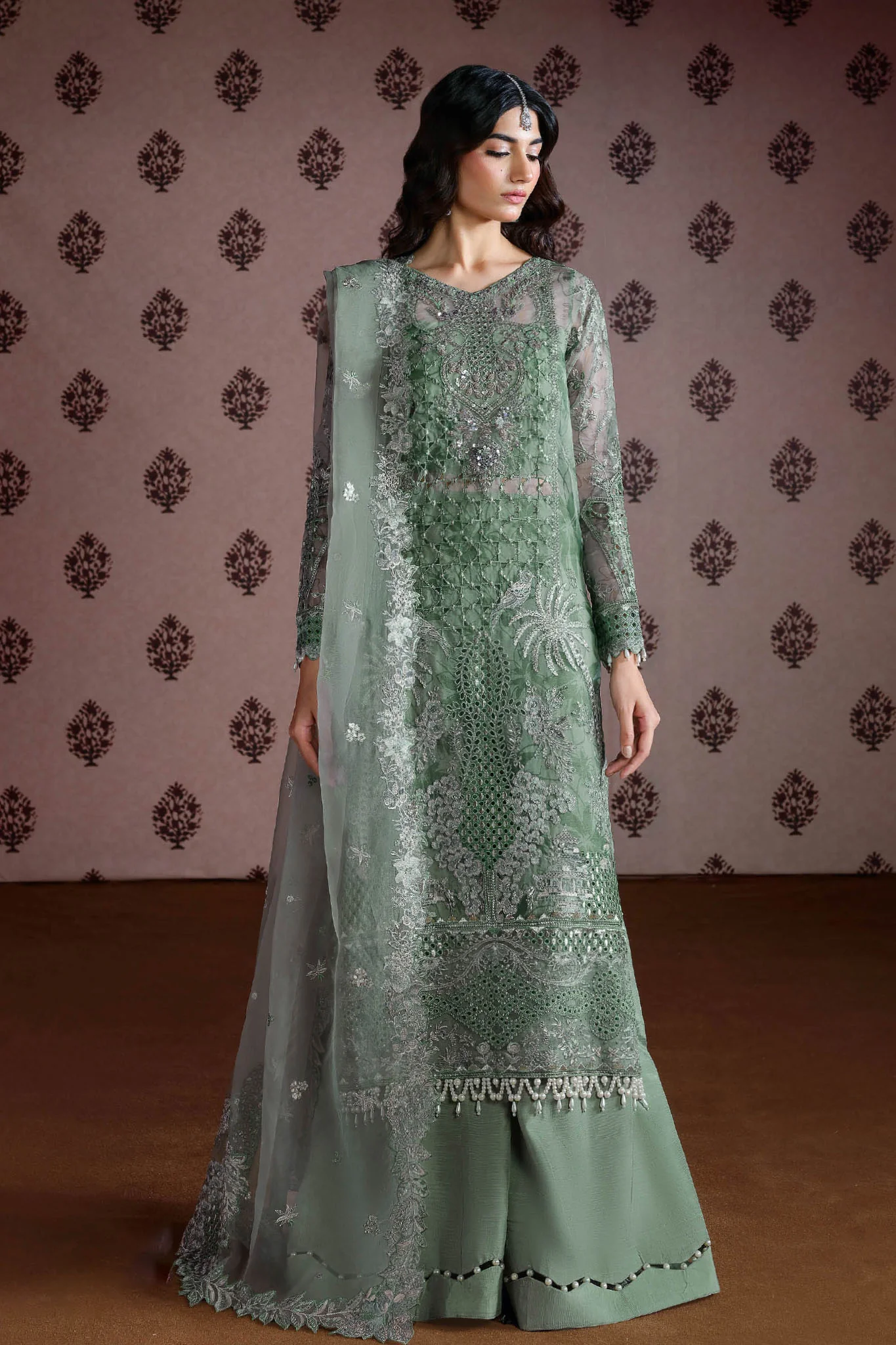 Ramsha Unstitched 3 Piece Festive Formals Vol-03 Suit-E-301