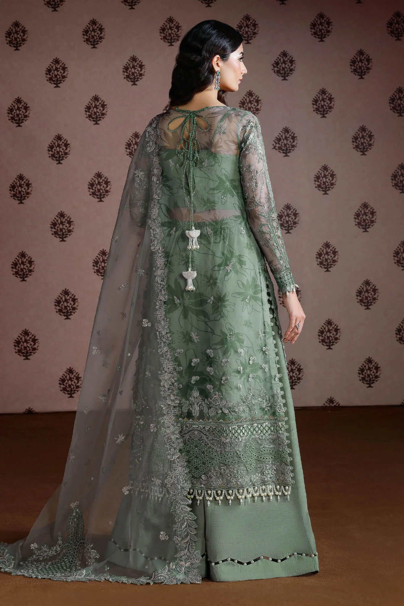 Ramsha Unstitched 3 Piece Festive Formals Vol-03 Suit-E-301 - Image 2