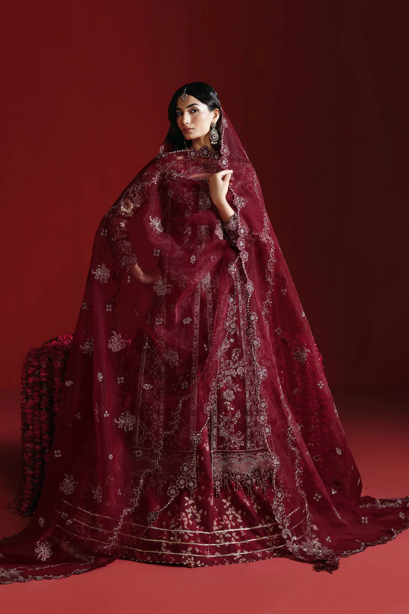 Ramsha Unstitched 3 Piece Festive Formals Vol-03 Suit-E-304 - Image 4