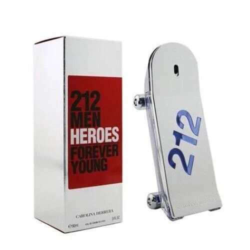 Carolina Herrera 212 Heroes Forever Young Men Edt - Image 3