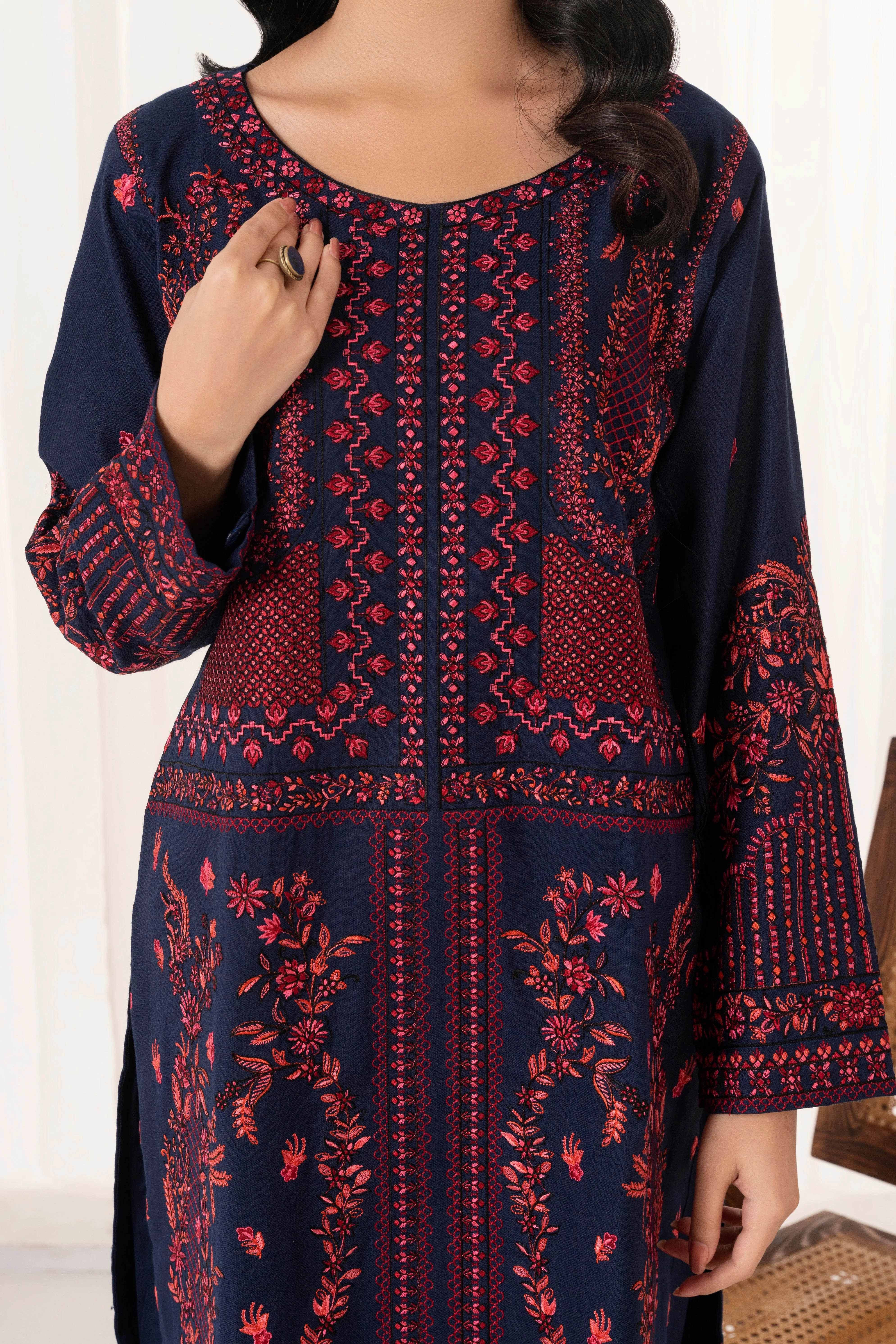 Feathers Unstitched Winter Arrivals Suit-FRORE-FT551 - Image 5