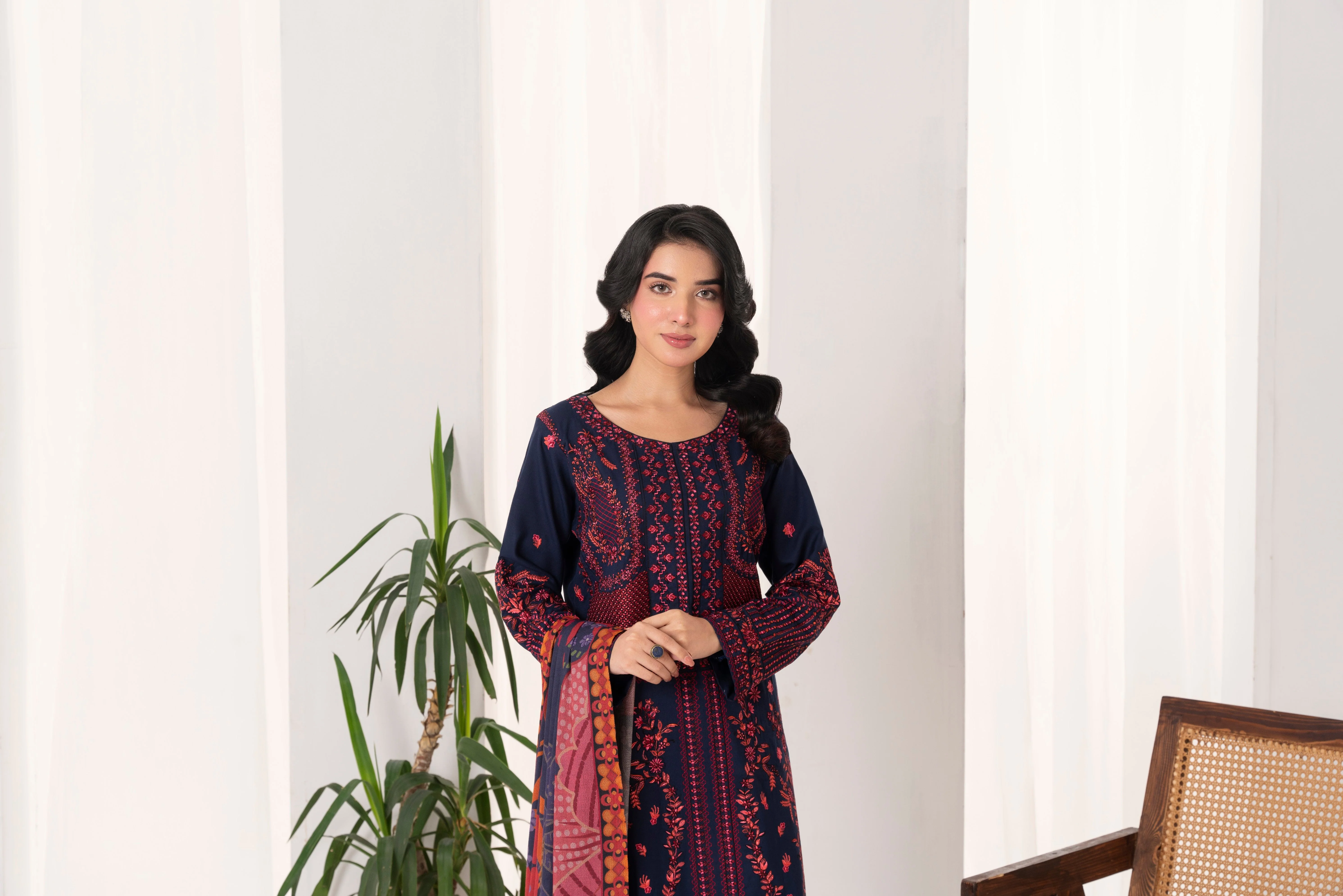 Feathers Unstitched Winter Arrivals Suit-FRORE-FT551 - Image 8