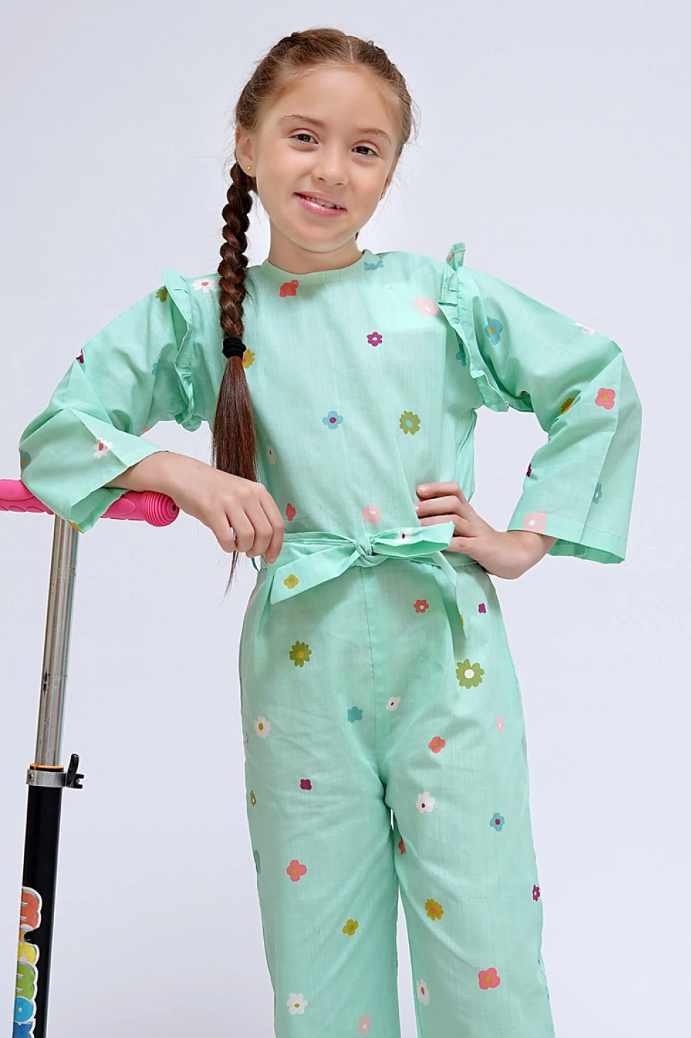 Fun Fusion By Shanzey Stitched Mid-Summer Suit-SHK-3003 - Image 2