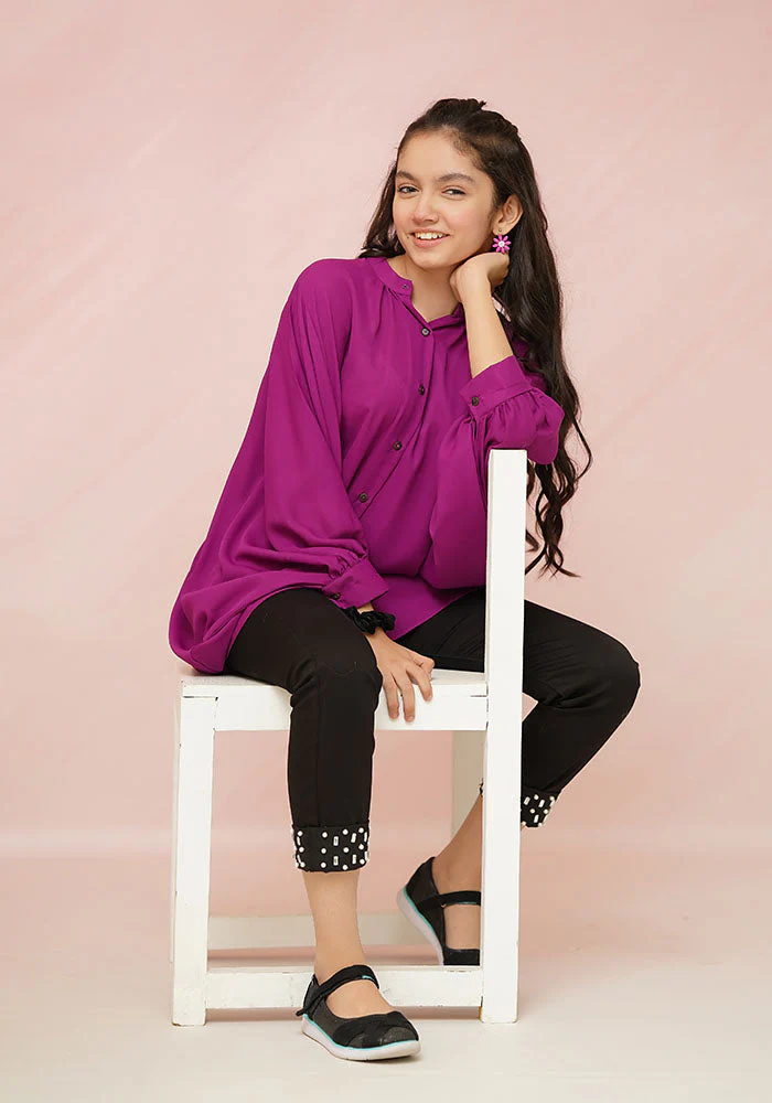 Ochre Clothing Georgette Top - Image 5