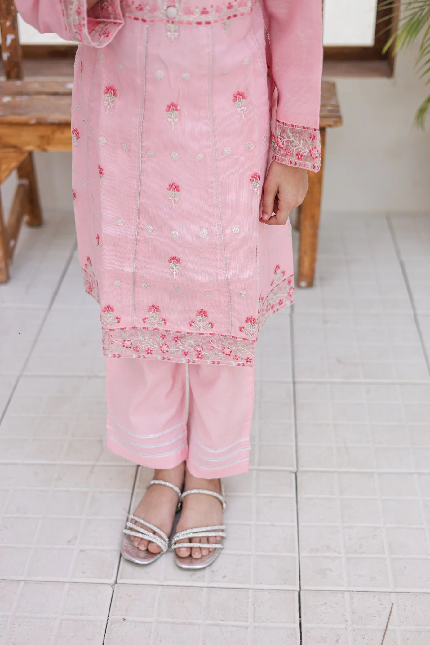 Saheli By Suntex Stitched 3 Piece Formals Eid Edit Suit-2584 - Image 3