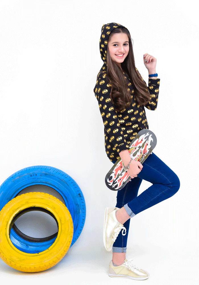 Ochre Clothing Girls Hoodie - Image 4