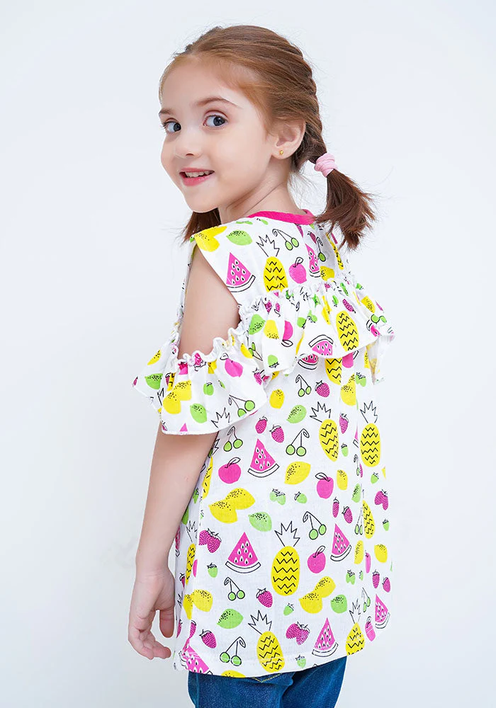 Ochre Clothing Girls Jersey Top - Image 2