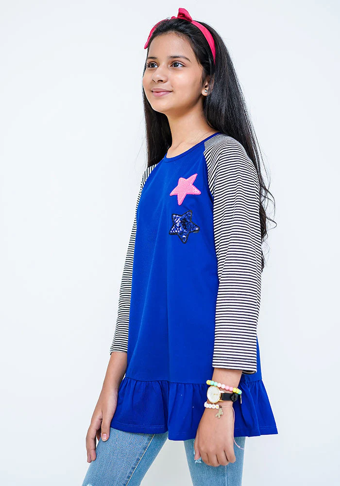 Ochre Clothing Girls Jersey Top - Image 2