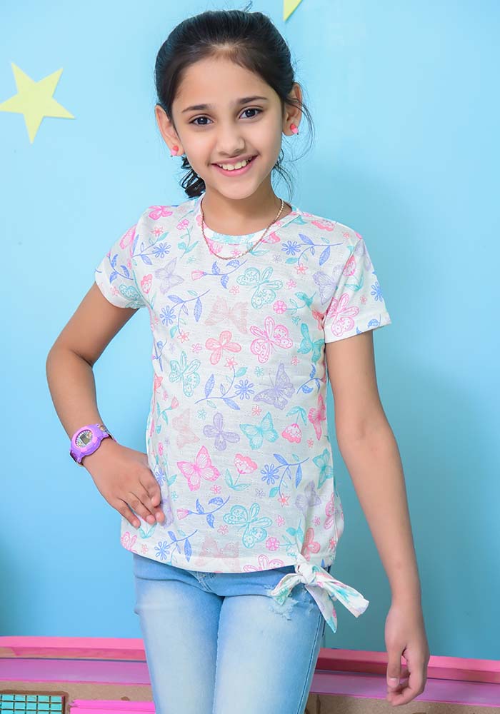 Ochre Clothing Girls Jersey Top