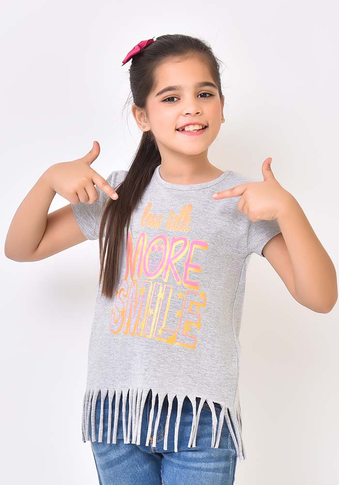 Ochre Clothing Girls Jersey Top - Image 2