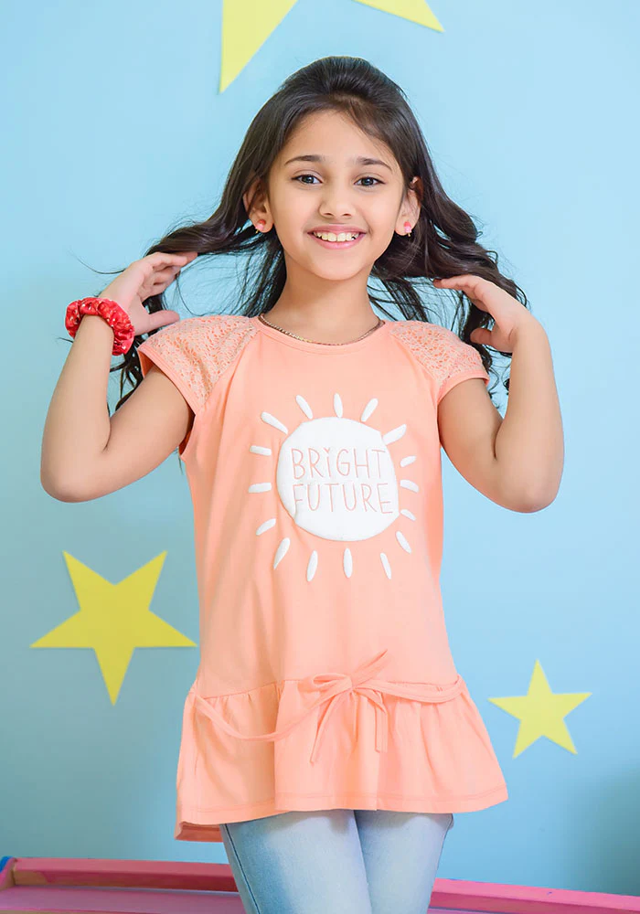 Ochre Clothing Girls Jersey Top