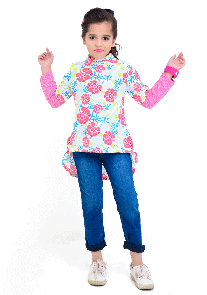 Ochre Clothing Girls Jersey Top