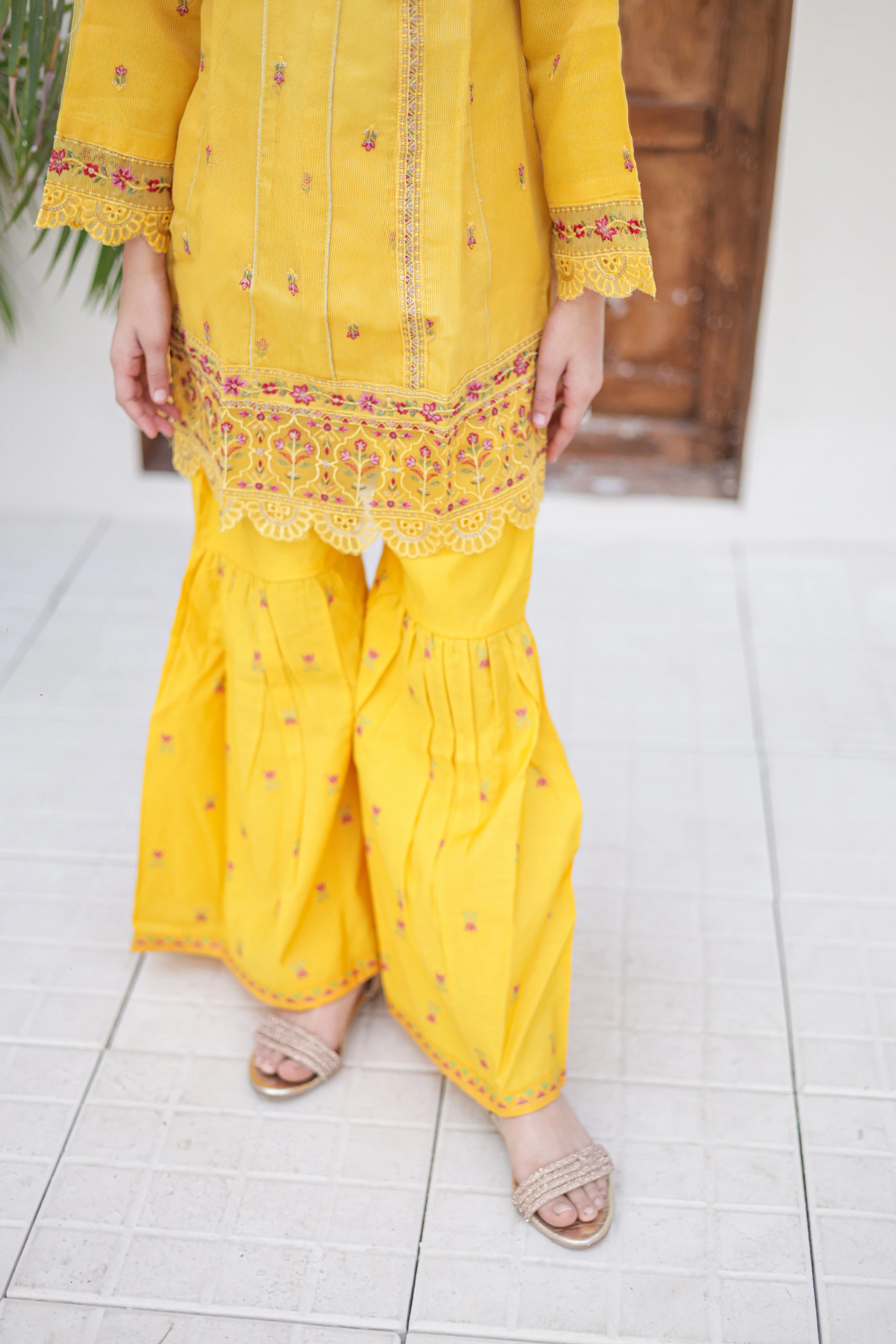 Saheli By Suntex Stitched 3 Piece Formals Eid Edit Suit-2582 - Image 2