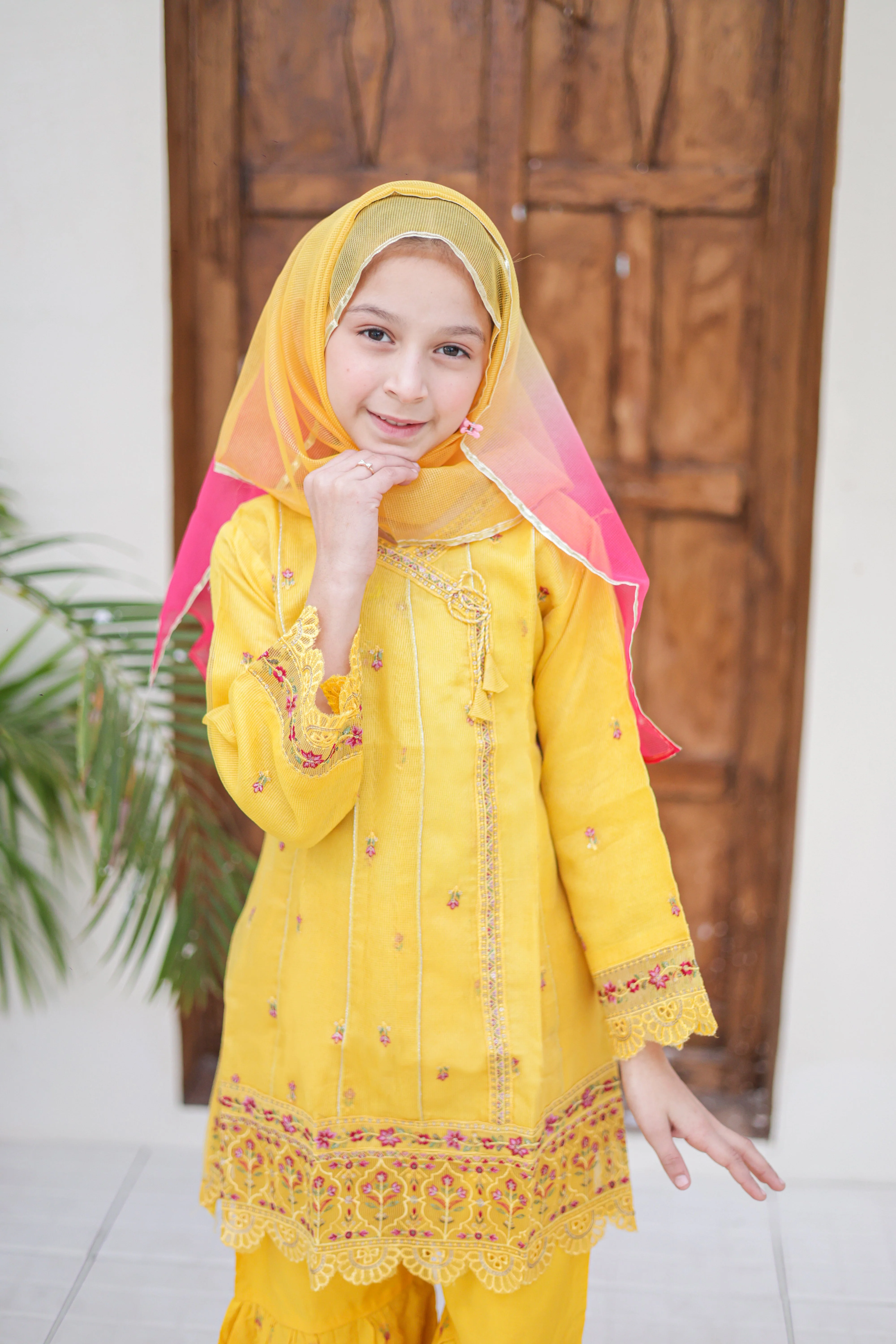 Saheli By Suntex Stitched 3 Piece Formals Eid Edit Suit-2582 - Image 3