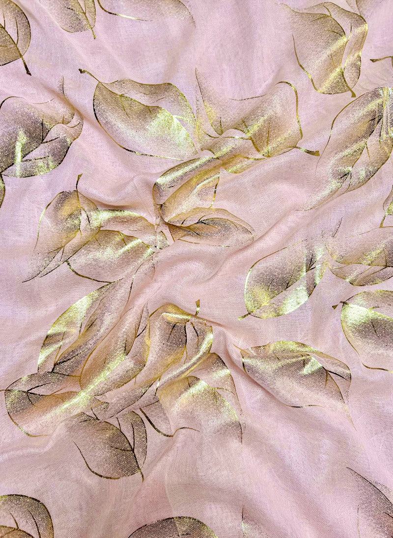 Hijab Ul Hareem Gold Leaf Hijab - Image 5