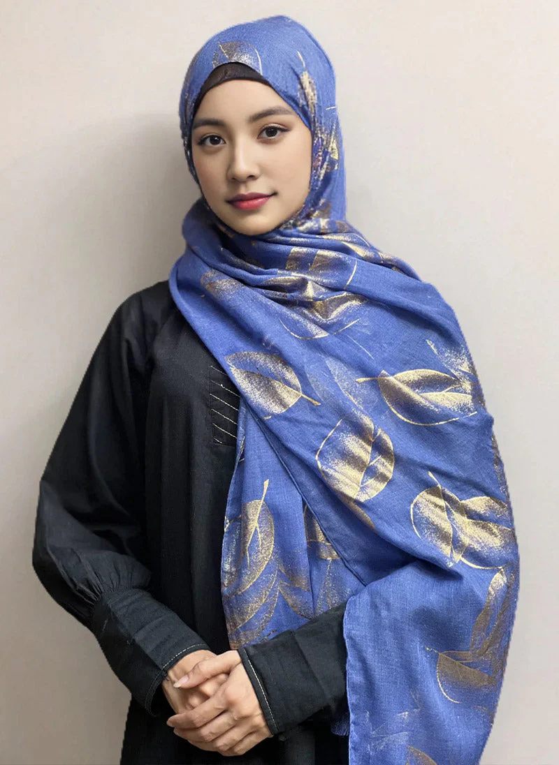 Hijab Ul Hareem Gold Leaf Hijab - Image 2