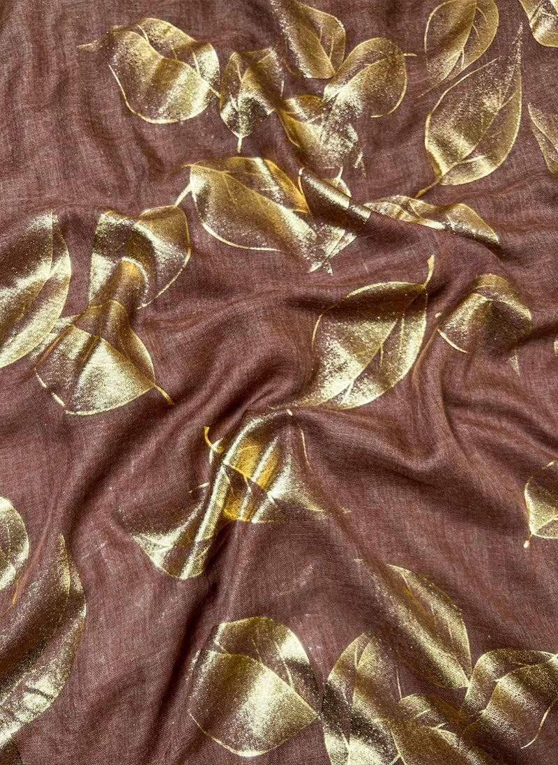 Hijab Ul Hareem Gold Leaf Hijab - Image 7