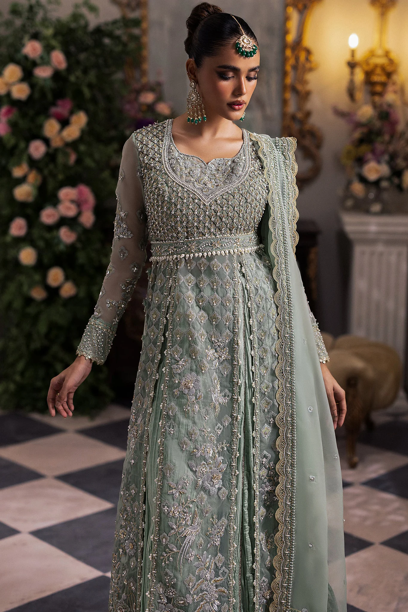 Gossamer By Zaha Unstitched 3 Piece Luxury Formals Suit-ZC-03-Seraphina - Image 2