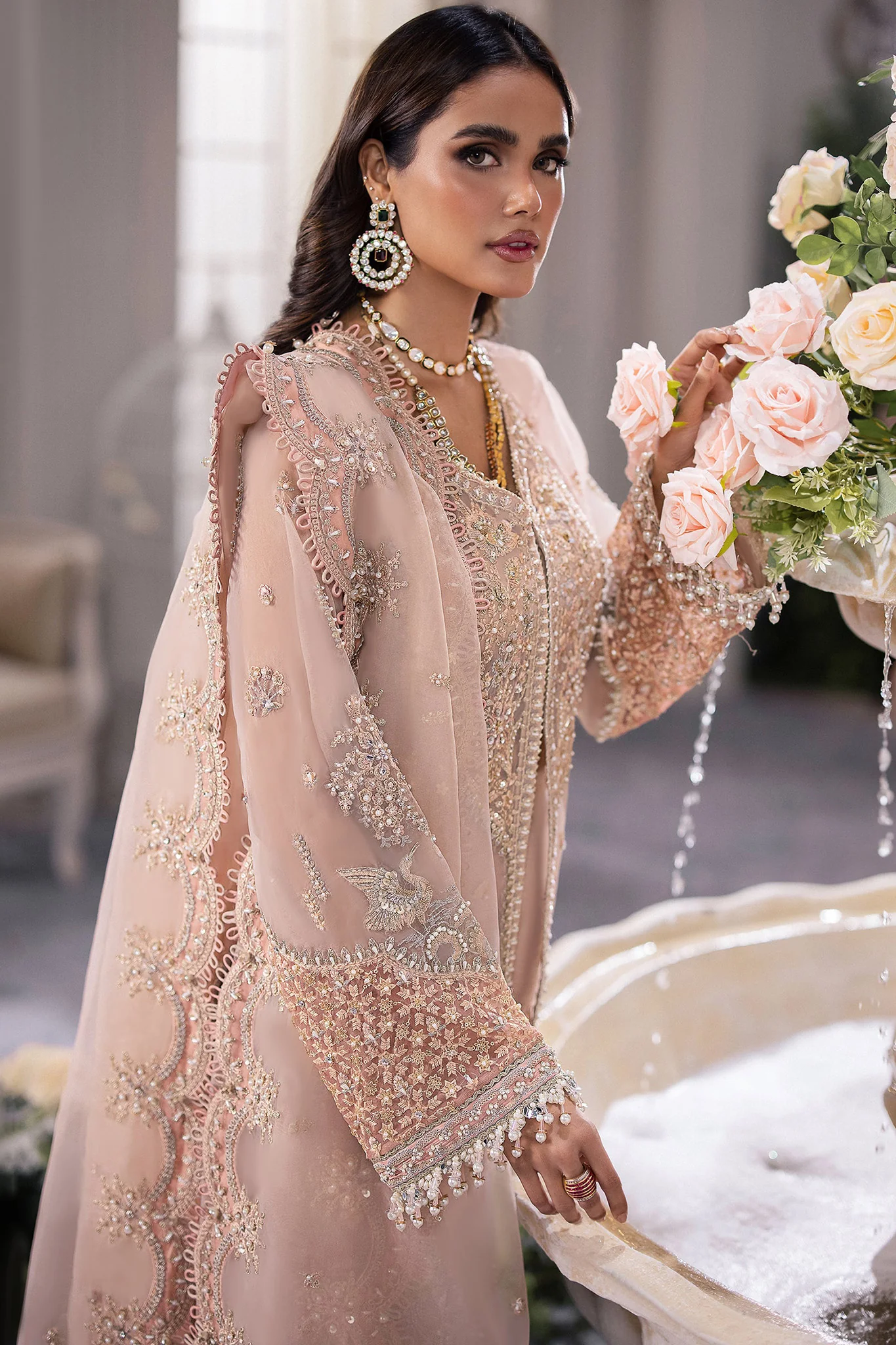 Gossamer By Zaha Unstitched 3 Piece Luxury Formals Suit-ZC-05-Elysia - Image 2
