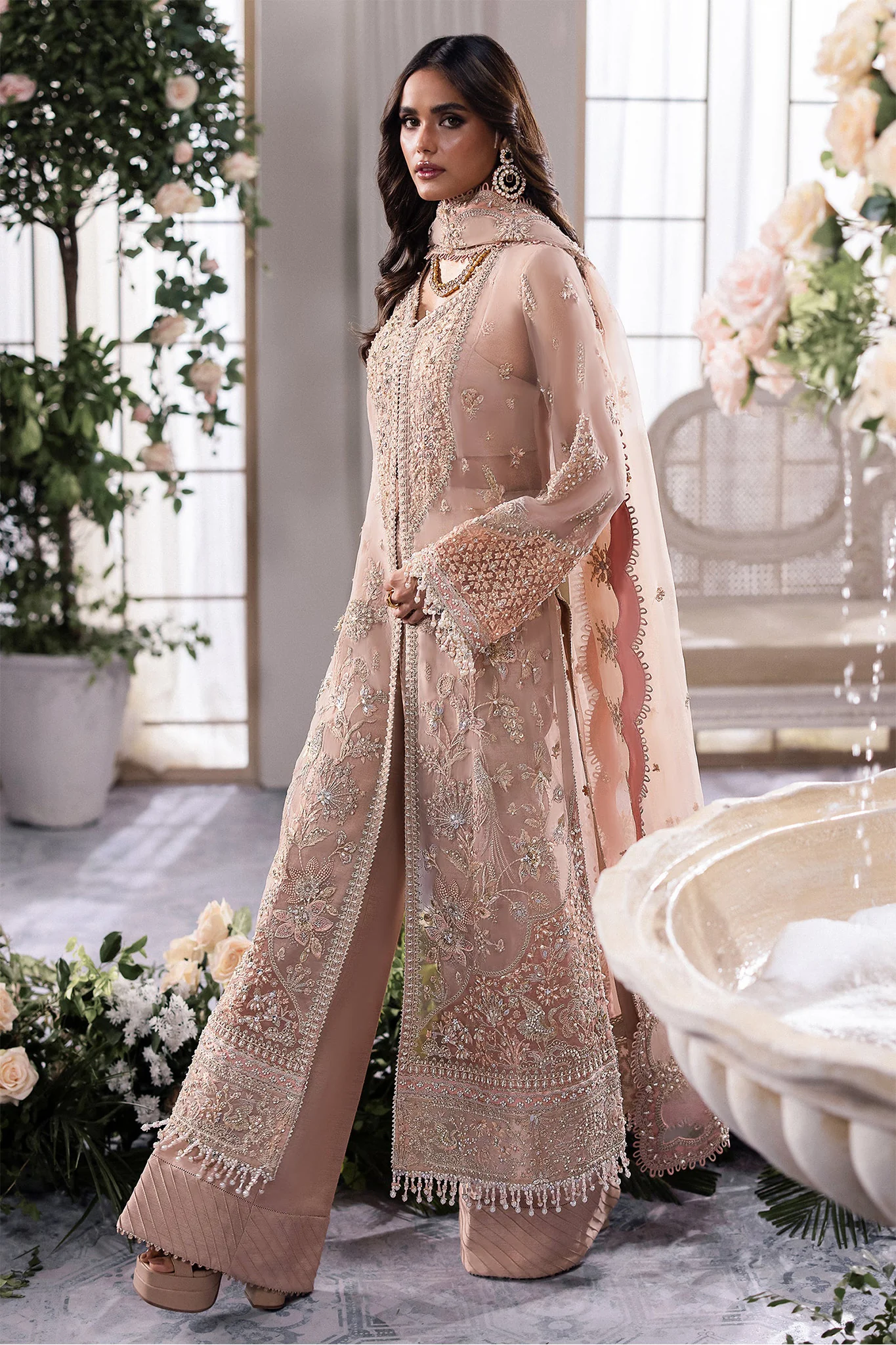 Gossamer By Zaha Unstitched 3 Piece Luxury Formals Suit-ZC-05-Elysia - Image 3