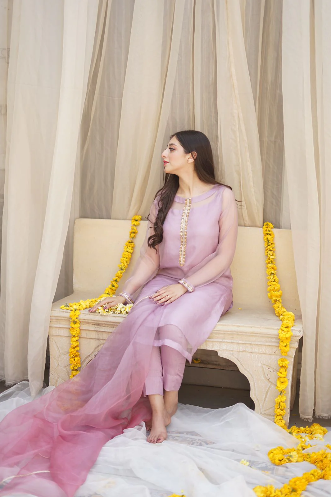 Pashma Khan Semi Formals Suit-Gul e Meená - Image 12