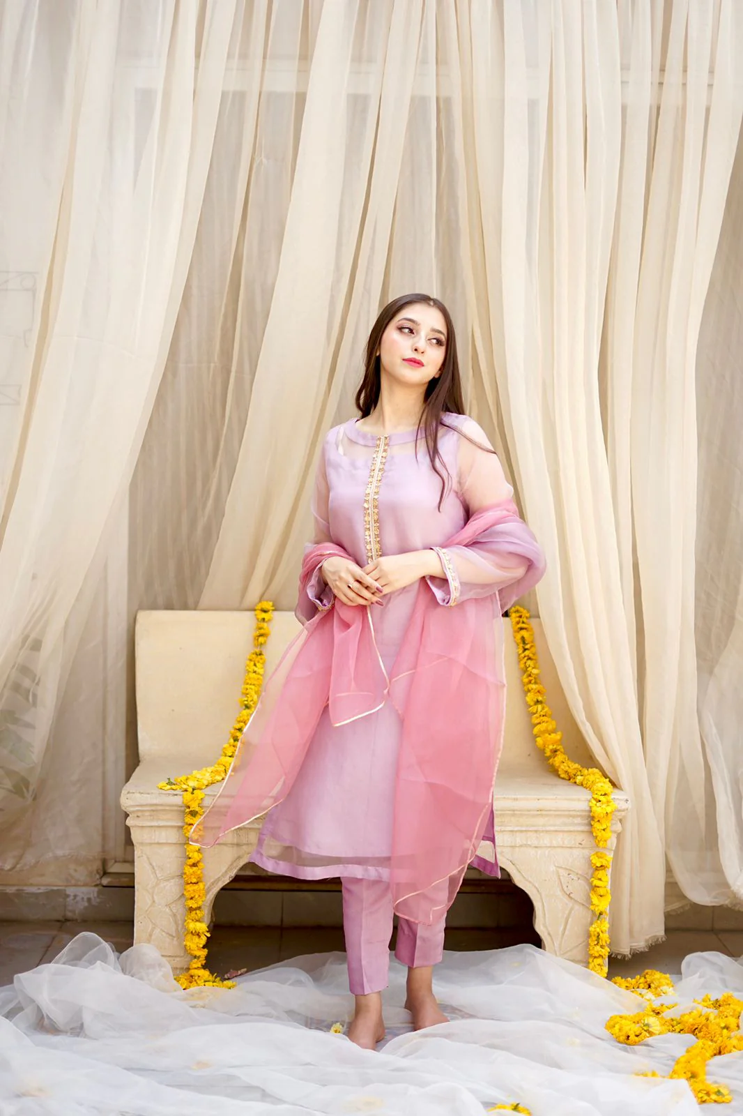 Pashma Khan Semi Formals Suit-Gul e Meená - Image 7
