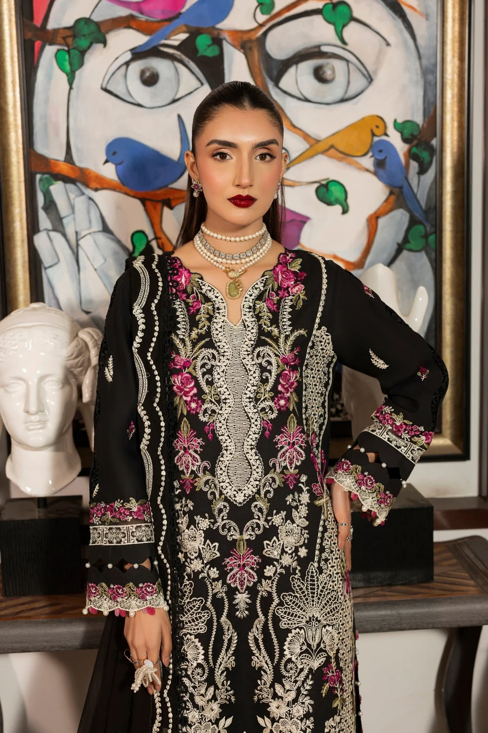 Dil Kash By Gulmina Unstitched 3 Piece Summer Lawn Suit-LAIBA - Image 6